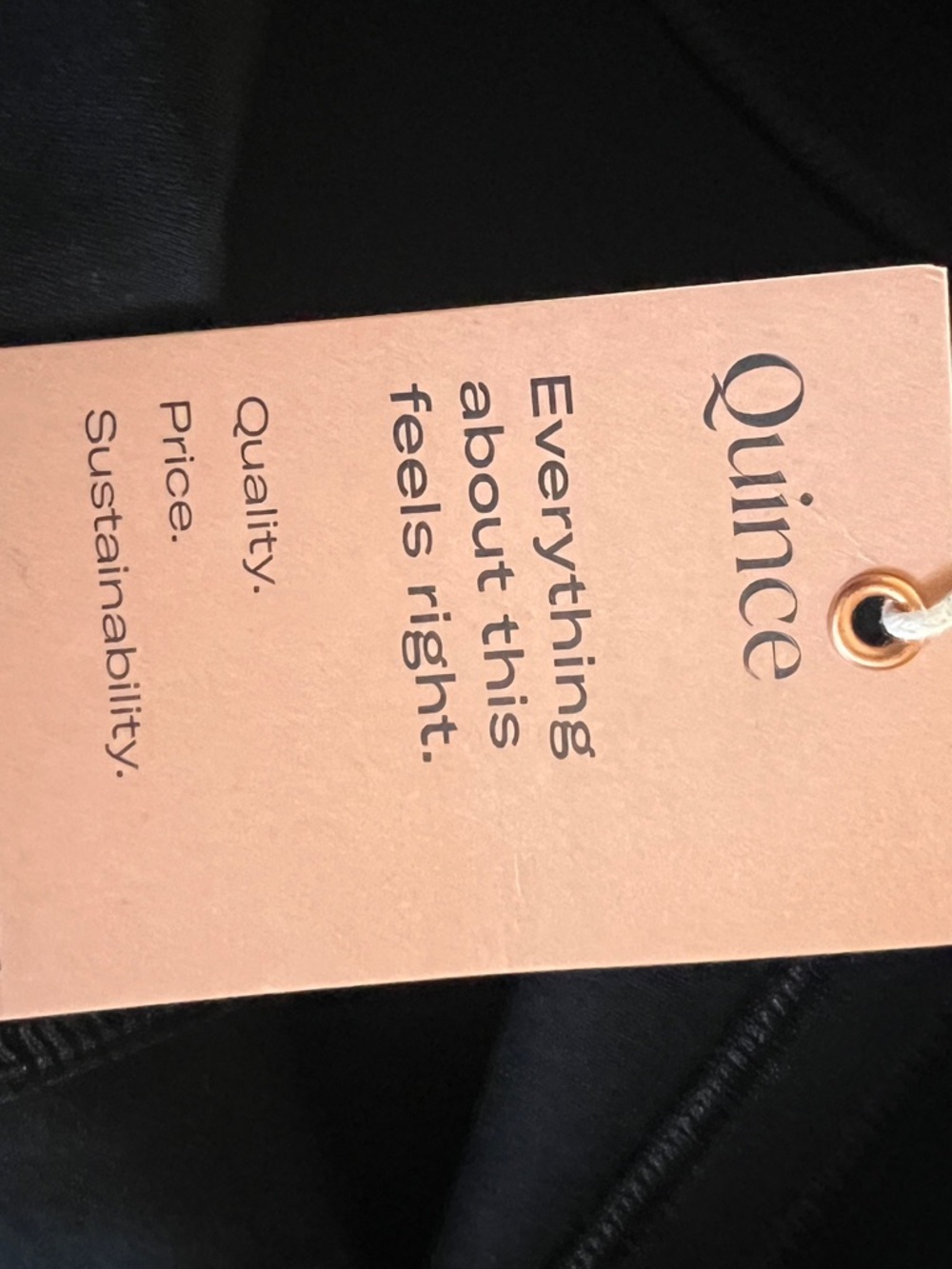 Quince Black Ponte Bootcut Pants Petite High Rise Stretch NWT Minimalist - Picture 7 of 7